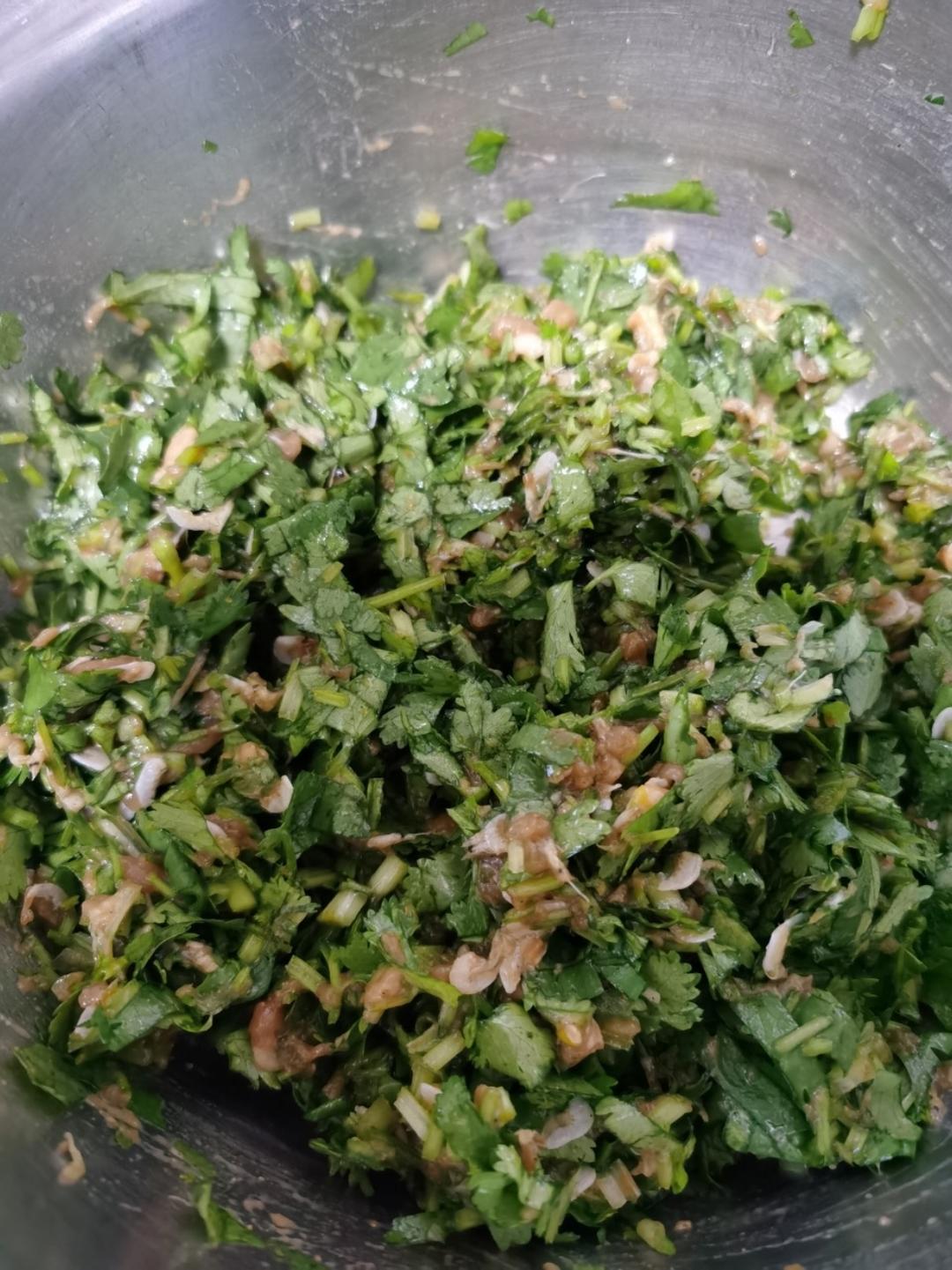 猪肉香菜馅儿包子/饺子（详细版）