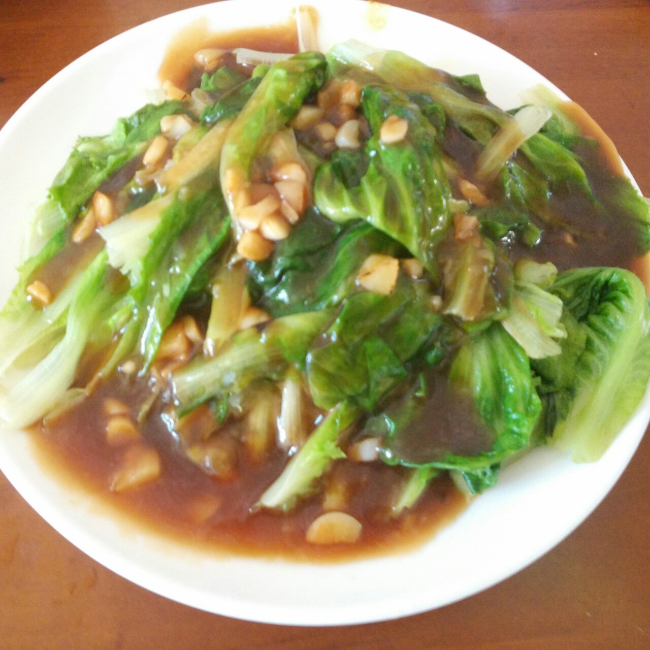 蚝油生菜