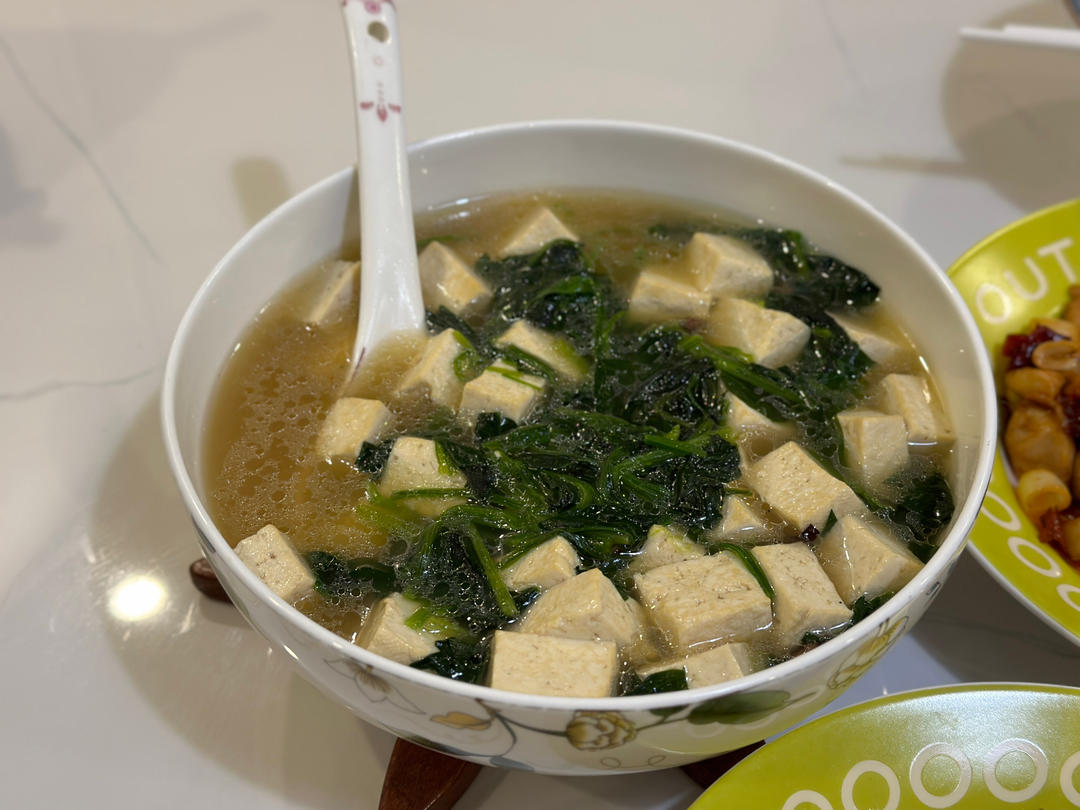 鲜到让人起飞的菠菜汤