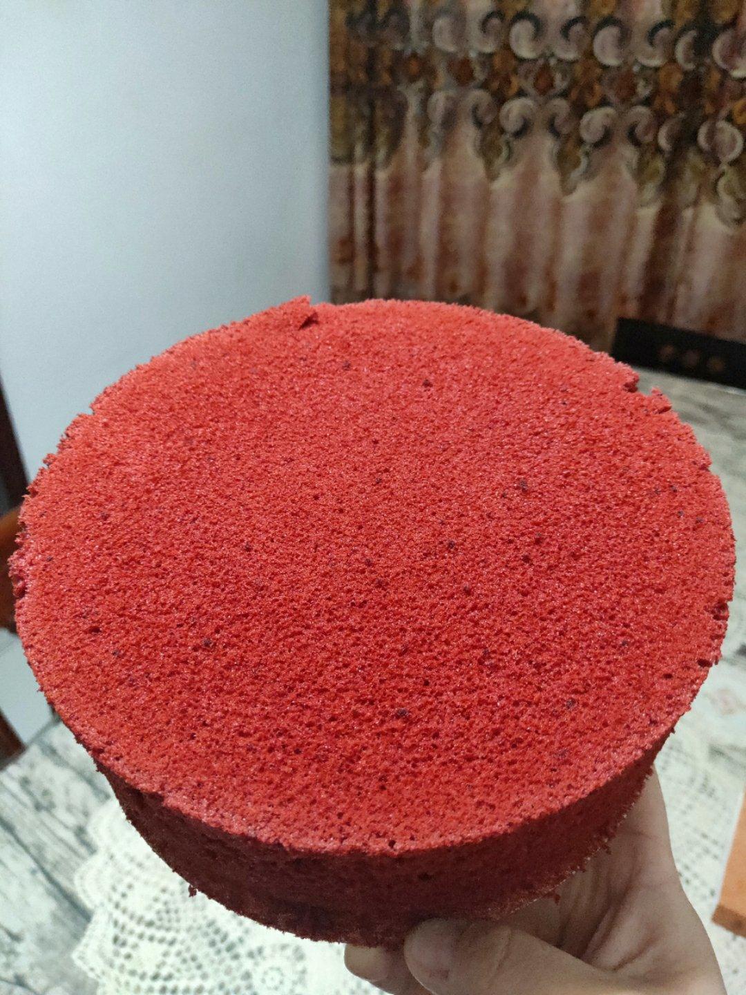 8寸红丝绒蛋糕