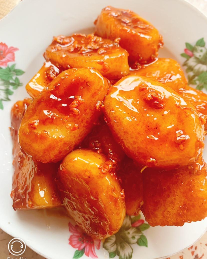 kellyzzz做的糖桂花炒年糕