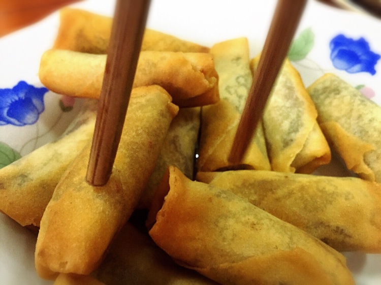 豆沙春卷