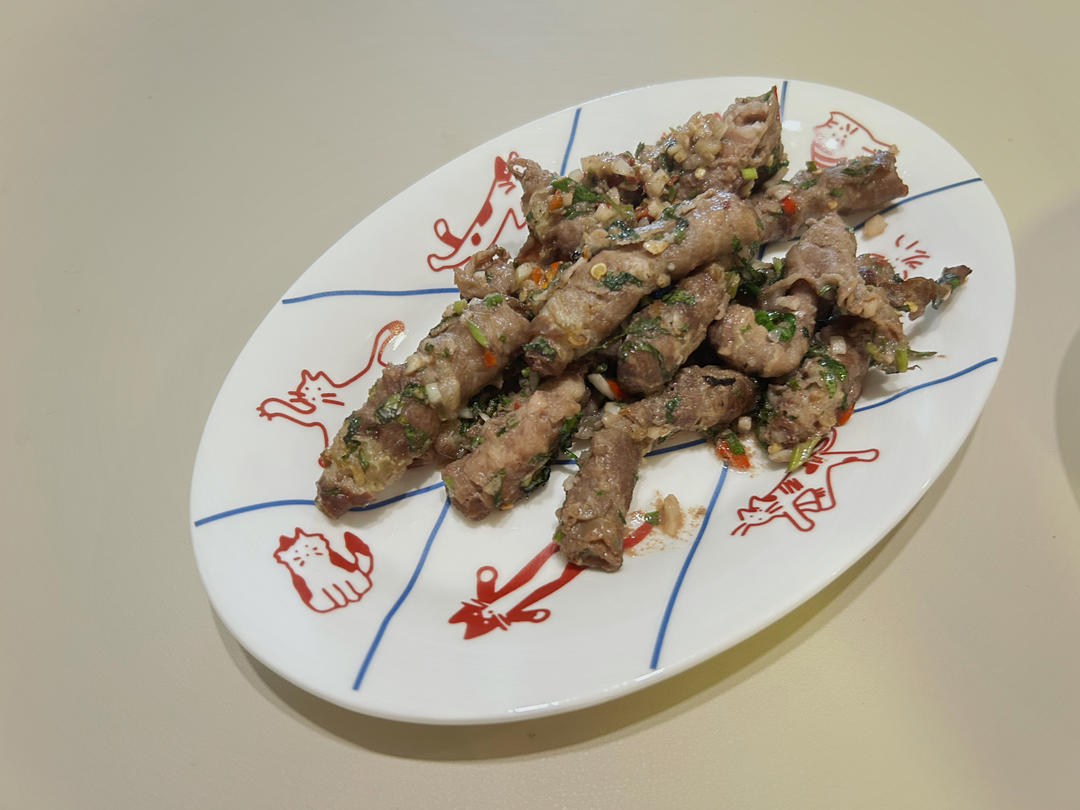 香菜肥牛卷（10分钟）