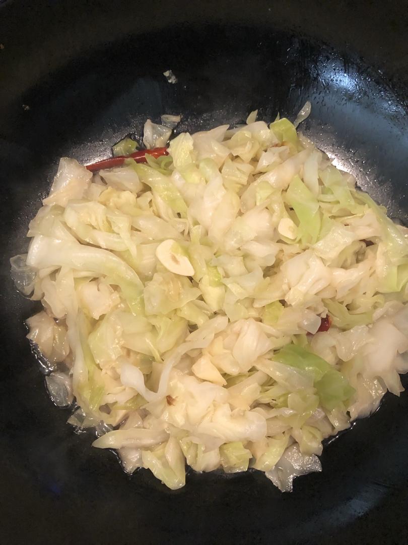 醋溜包菜丝
