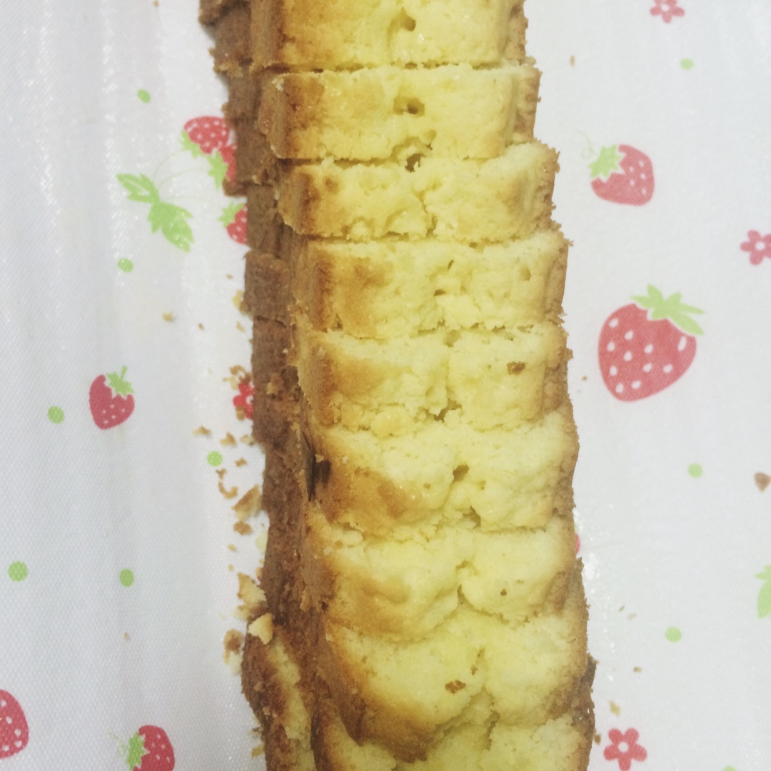淡奶油磅蛋糕