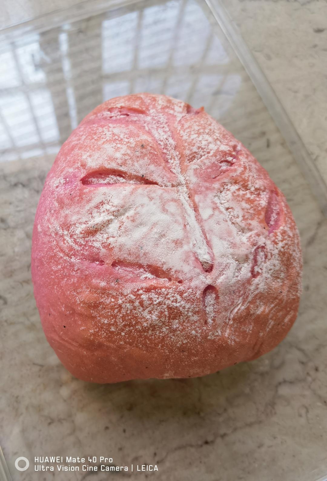 火龙果奶酪软欧包