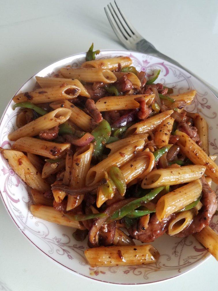 黑椒意面