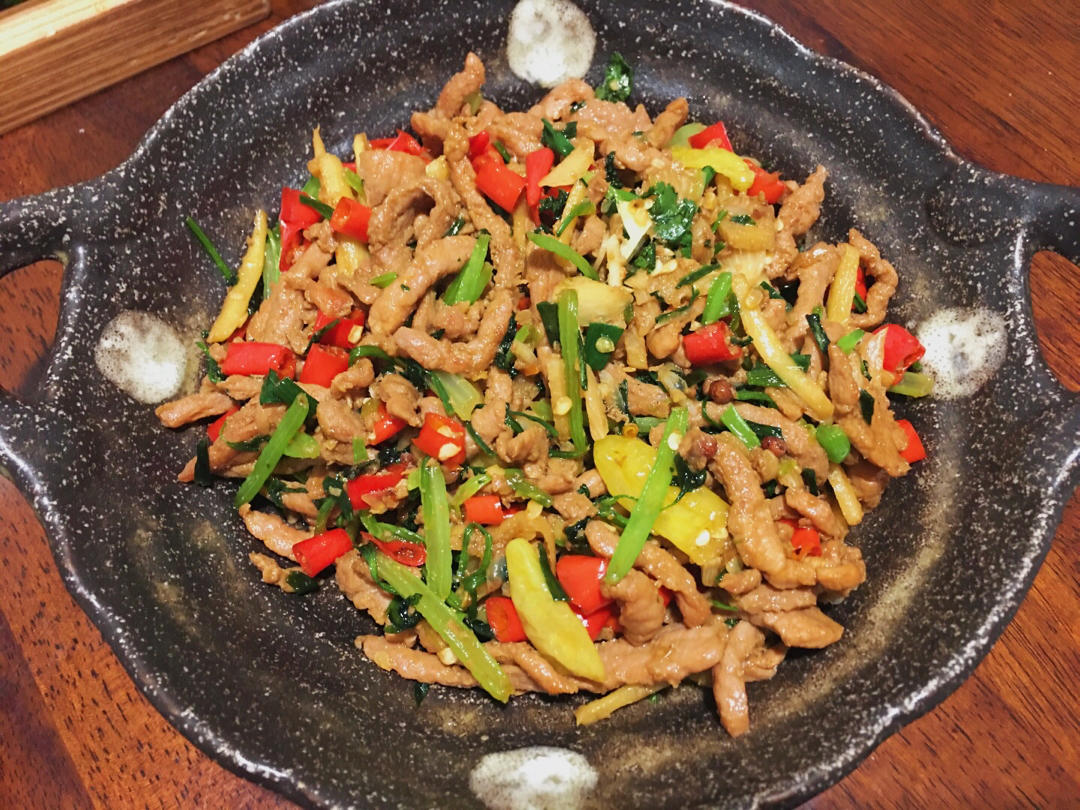 小炒黄牛肉（湘菜）