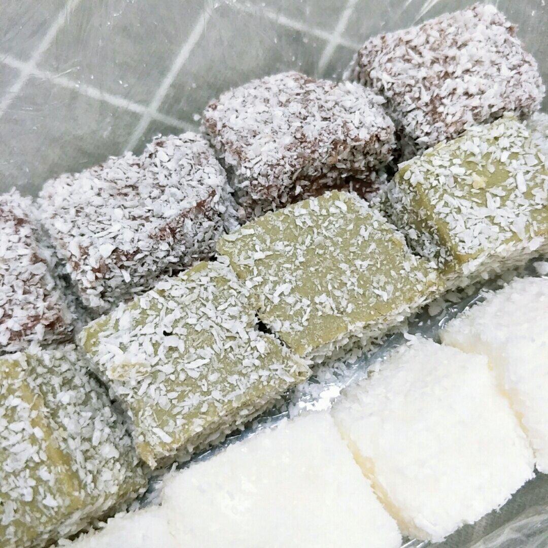 三色牛奶小方
