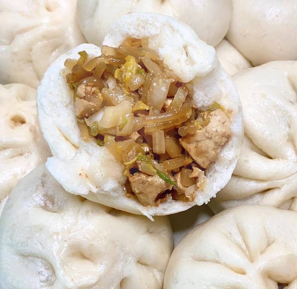 白菜粉条豆腐包子
