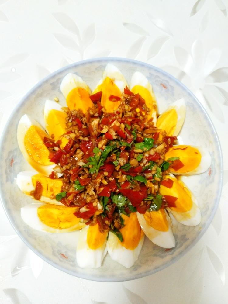 【开胃凉拌鸭蛋的做法步骤图,怎么做好吃】爱学习的小青菜9325_0e18