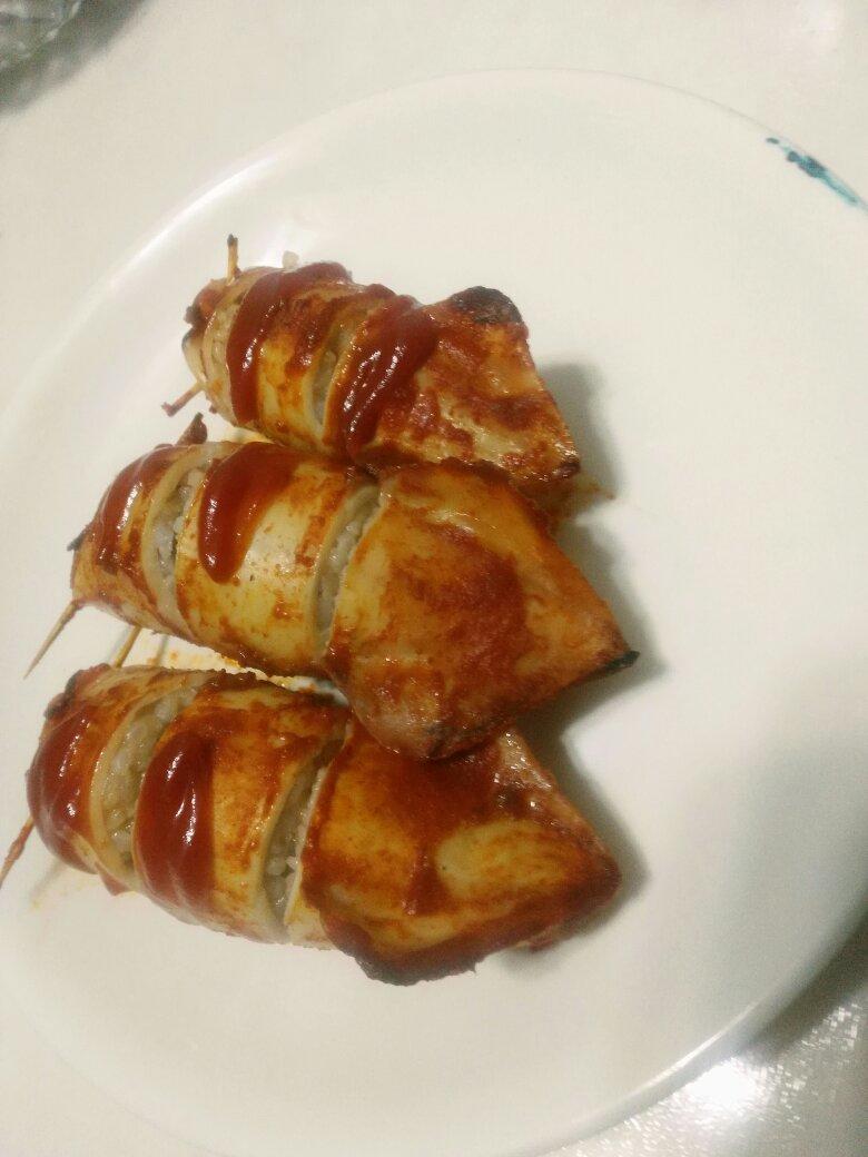 鱿鱼包饭