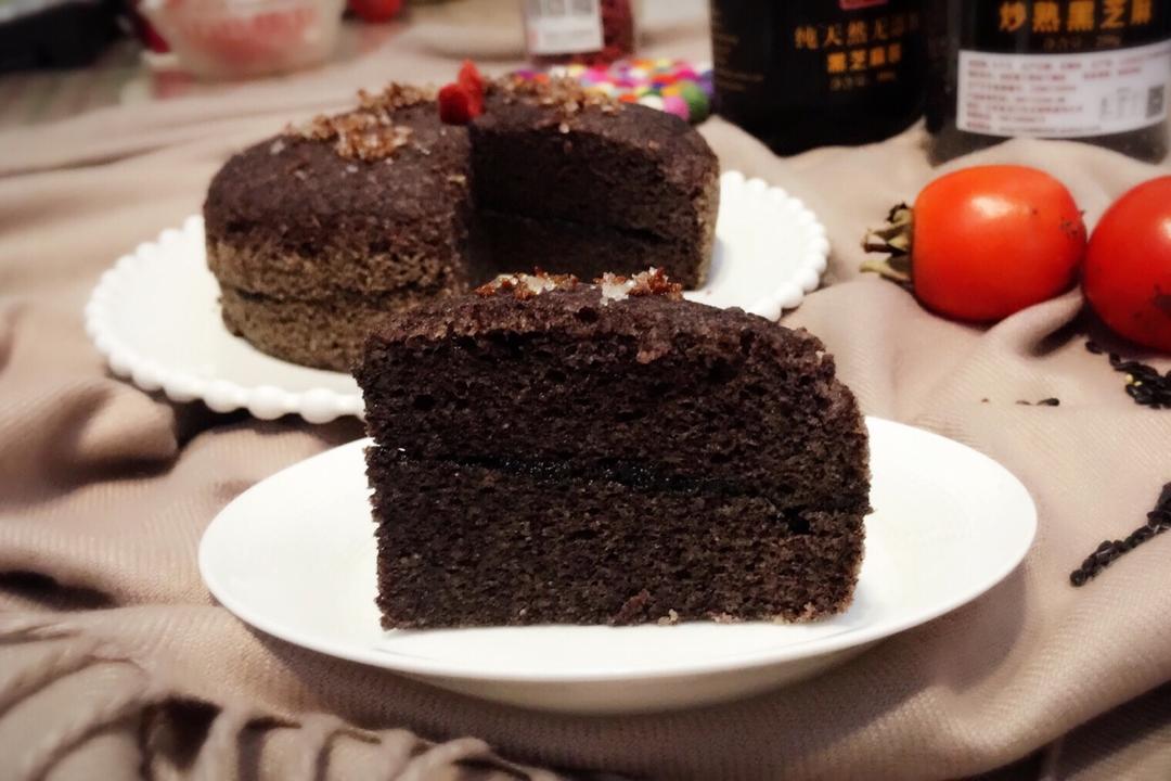 做过 黑豆浆蒸黑米蛋糕 嘿嘿嘿～黑米,黑豆