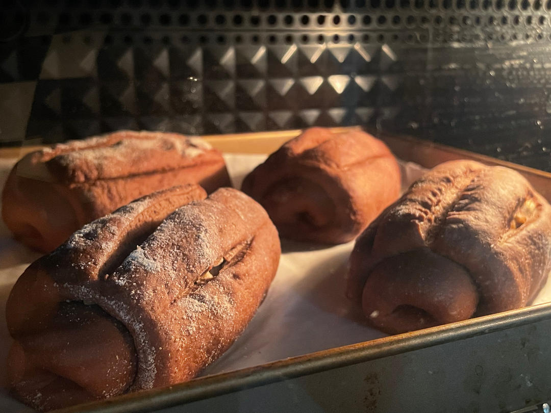 可可牛奶哈斯面包