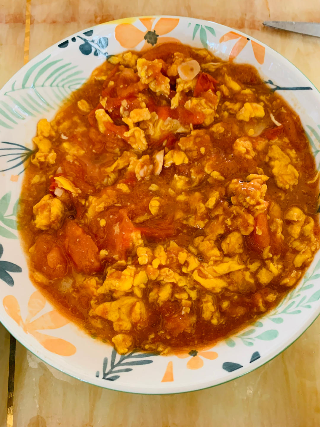 简单美味❗️好吃到舔盘的番茄炒蛋拌饭