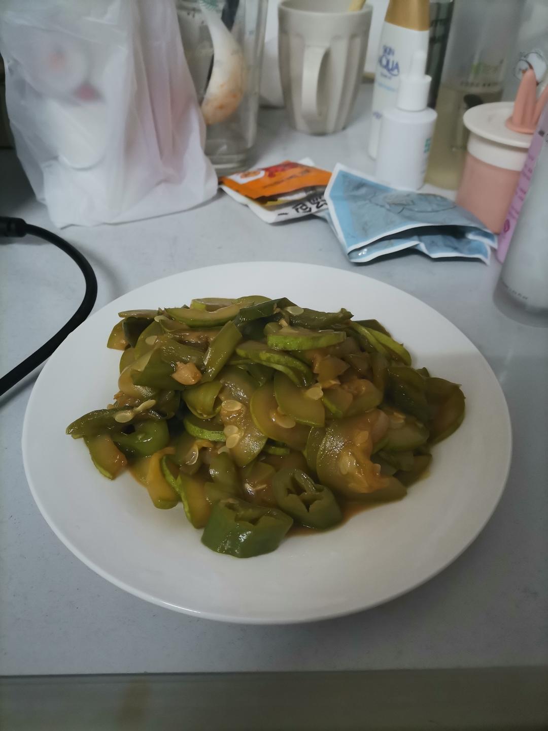 清炒西葫芦，五分钟快手菜