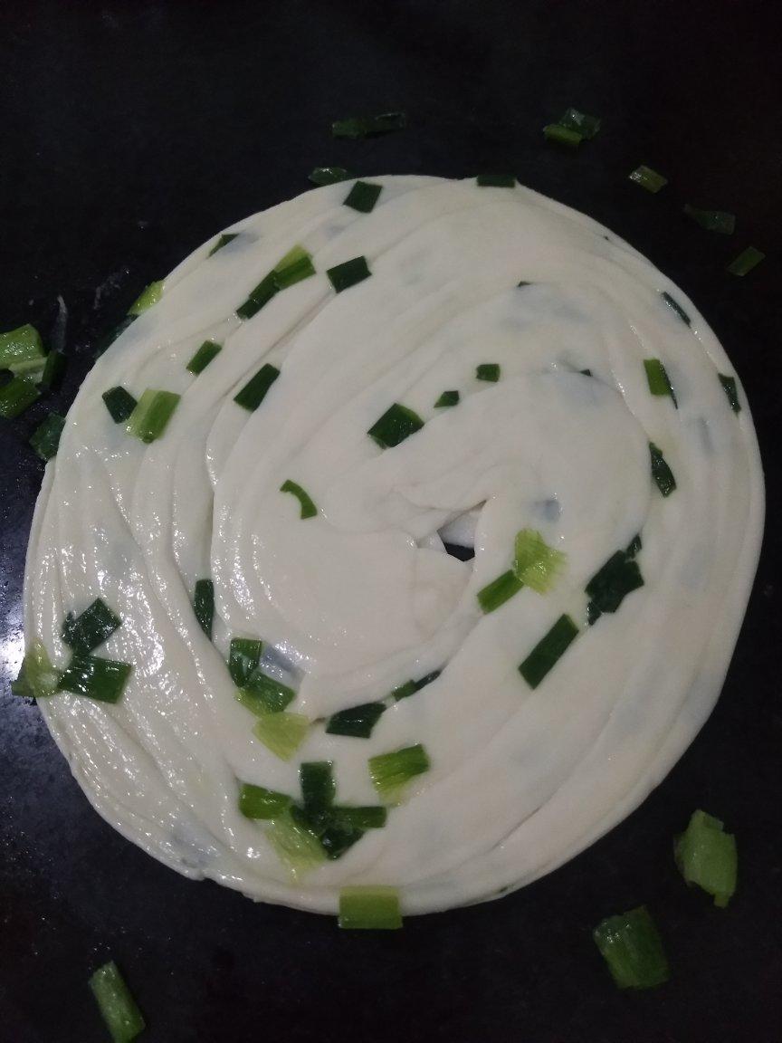 葱香四溢手抓饼