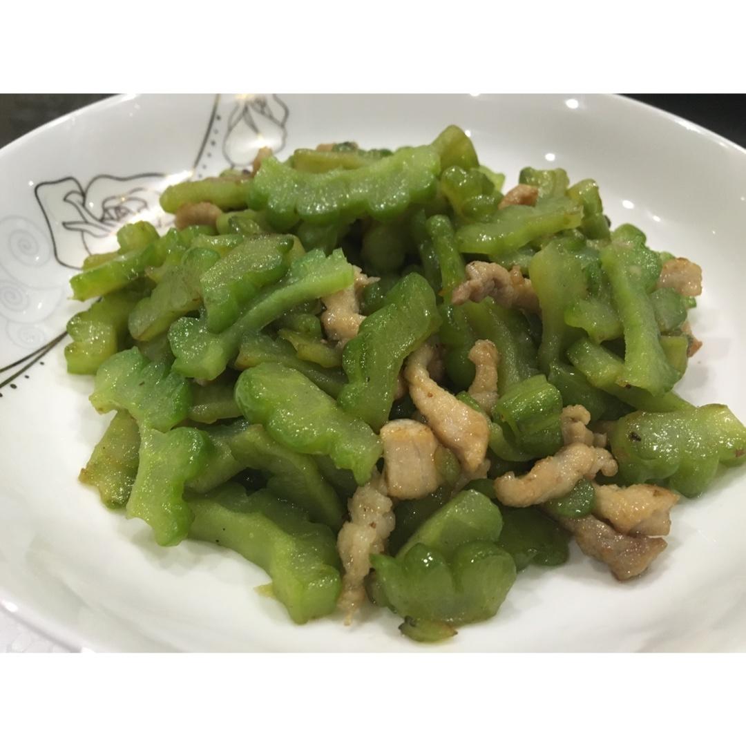 苦瓜炒肉