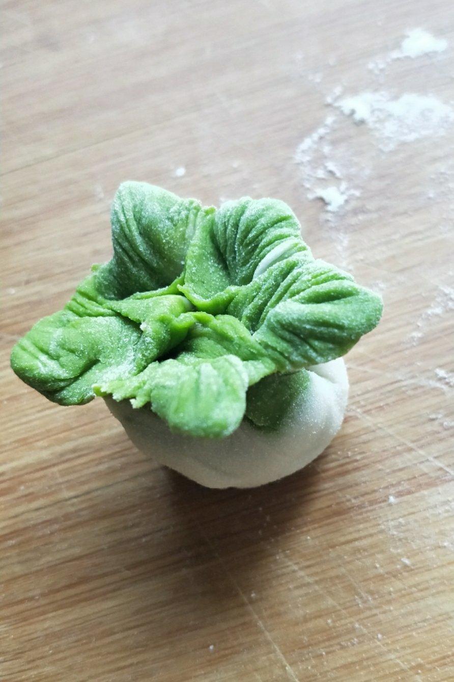 翡翠白玉白菜饺子详细版（附翡翠白玉白菜饺子包法，翡翠白玉饺子皮两种制法，面包机和面，翡翠白玉烧卖，各种馅料搭配）