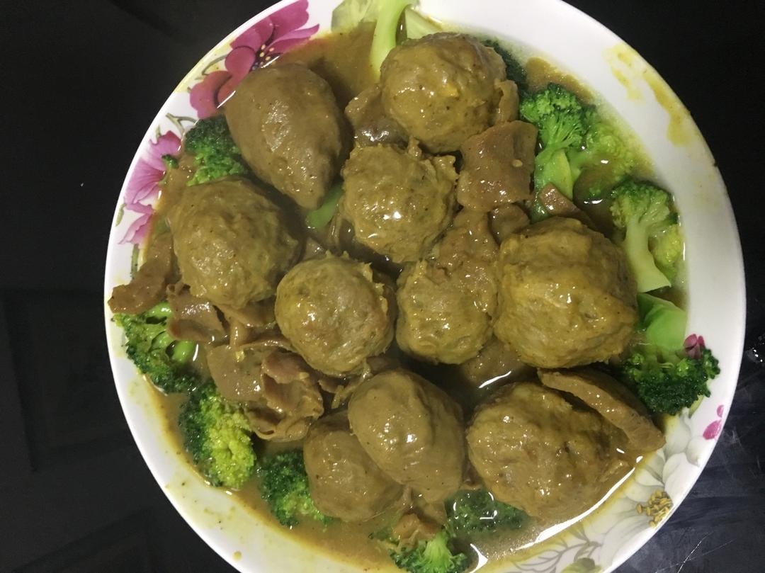 咖喱牛肉丸