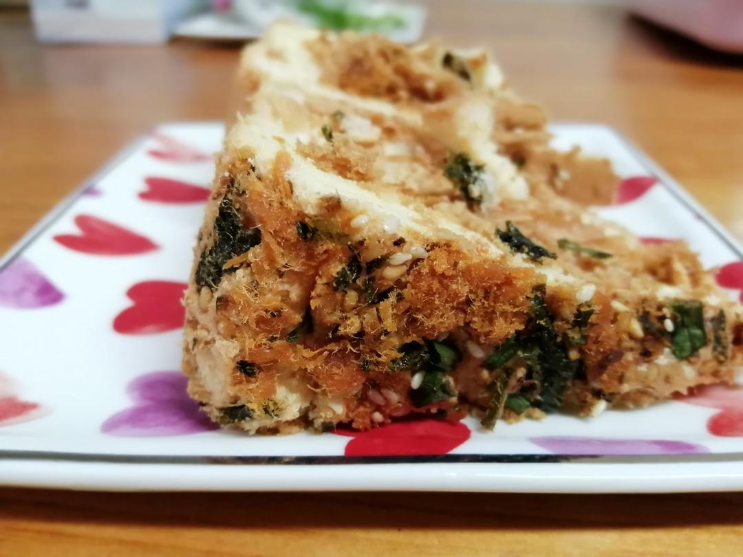 海苔肉松戚风蛋糕