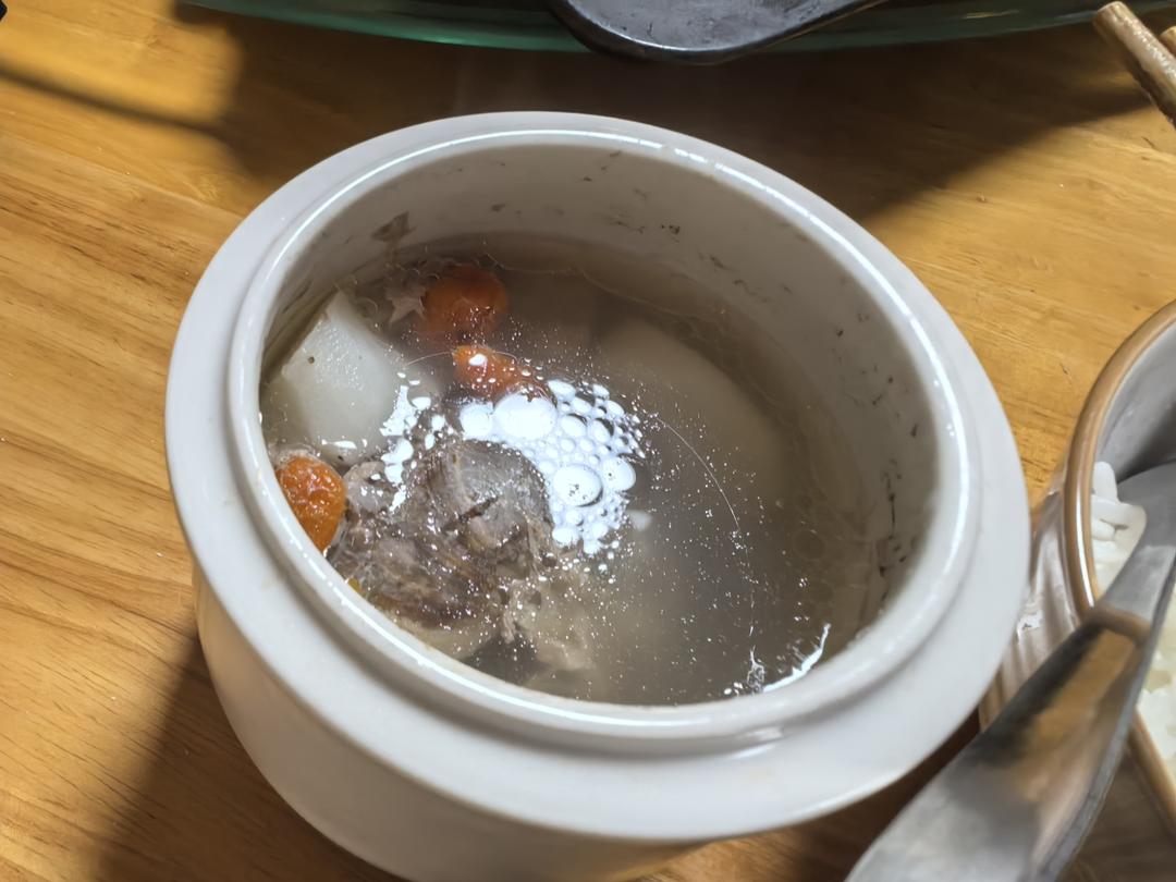 文蛤山药瘦肉炖罐（四人份小罐汤）