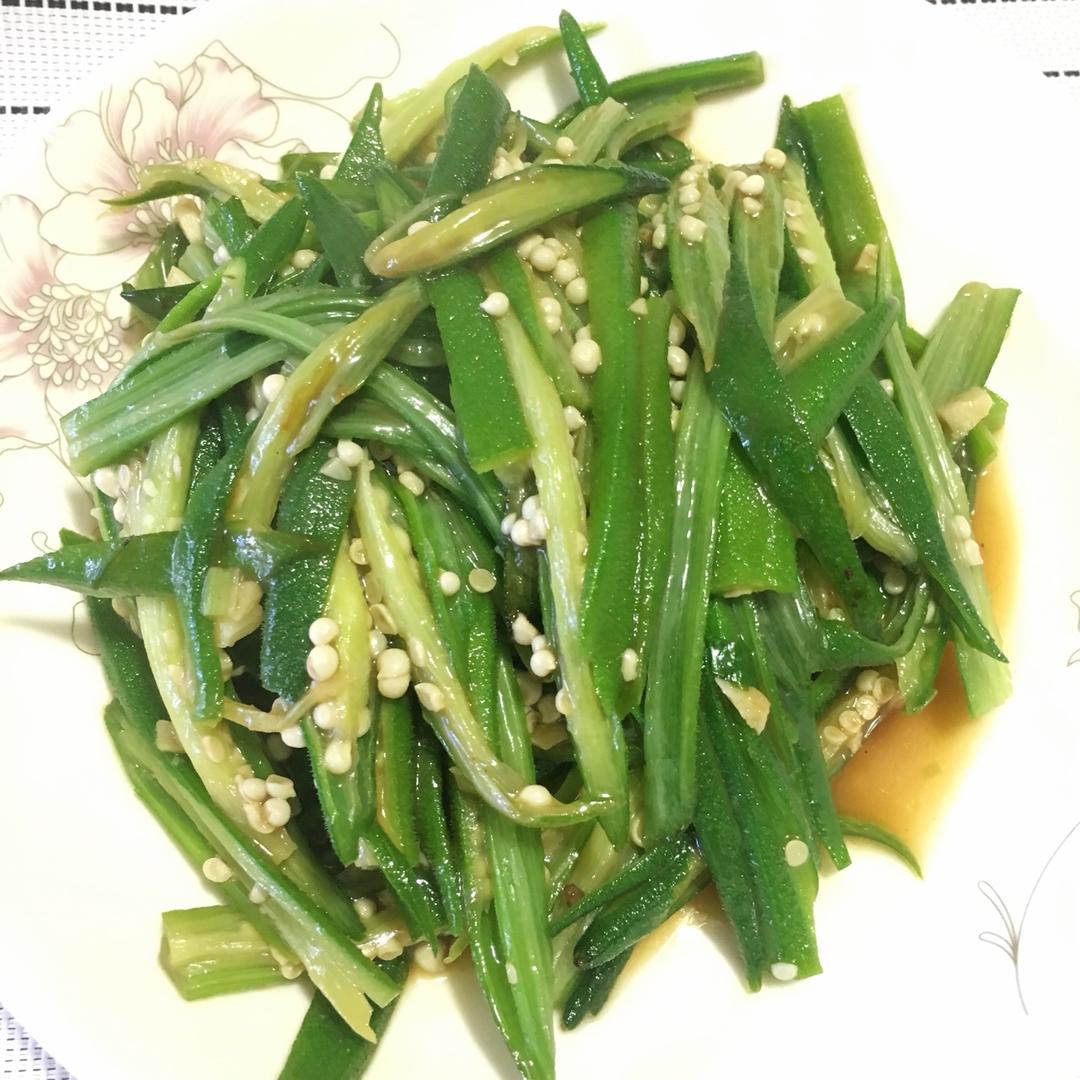 蚝油秋葵