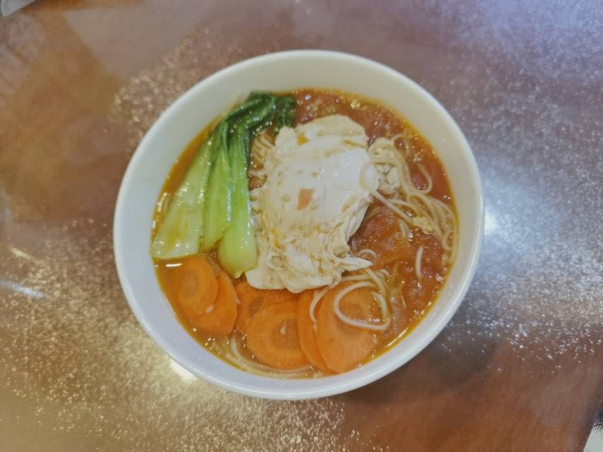 放弃清淡的挂面｜来份番茄鸡蛋浓汤面