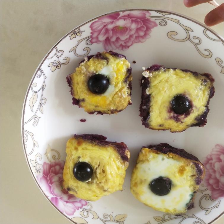 自制紫薯蛋挞的做法