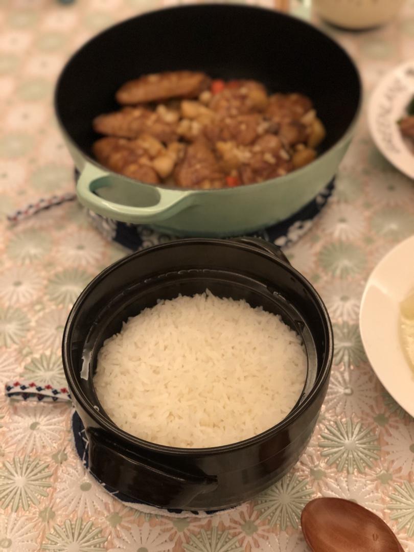 砂锅米饭，用煤气灶做出柴火饭的味道