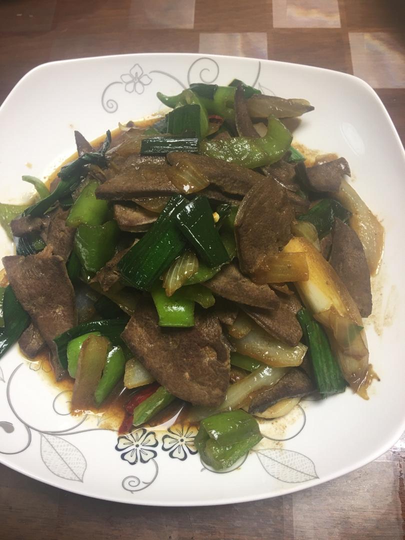嫩炒猪肝