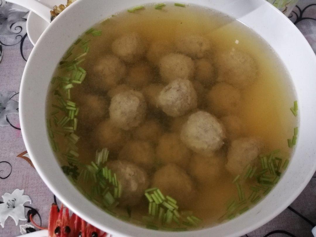 清香牛肉丸子汤