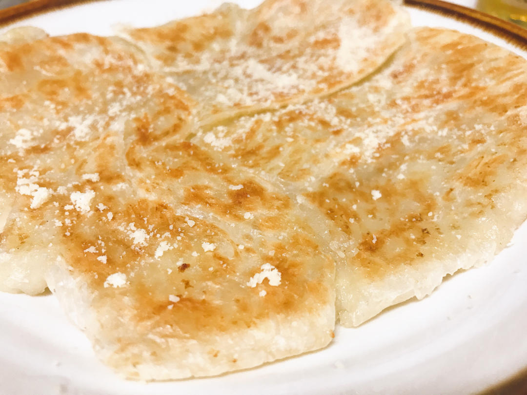 爆浆香蕉馅手抓饼