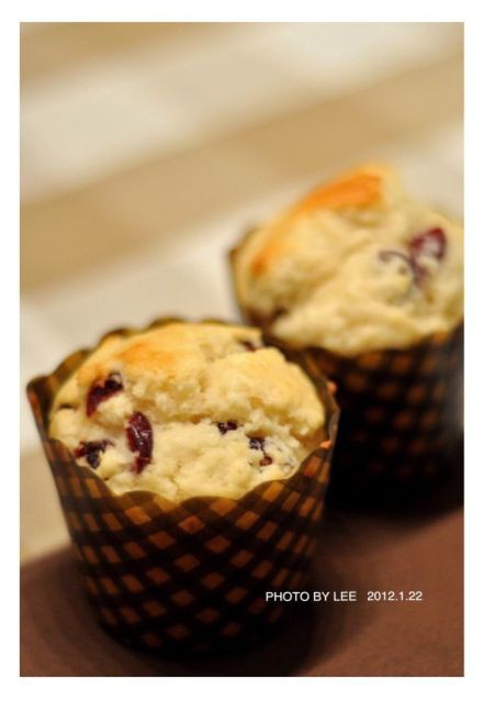 蔓越莓麦芬蛋糕