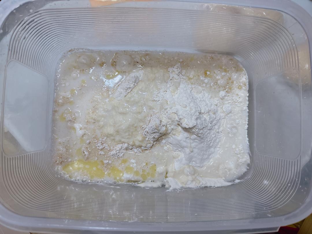 纯奶手撕吐司的做法 步骤1