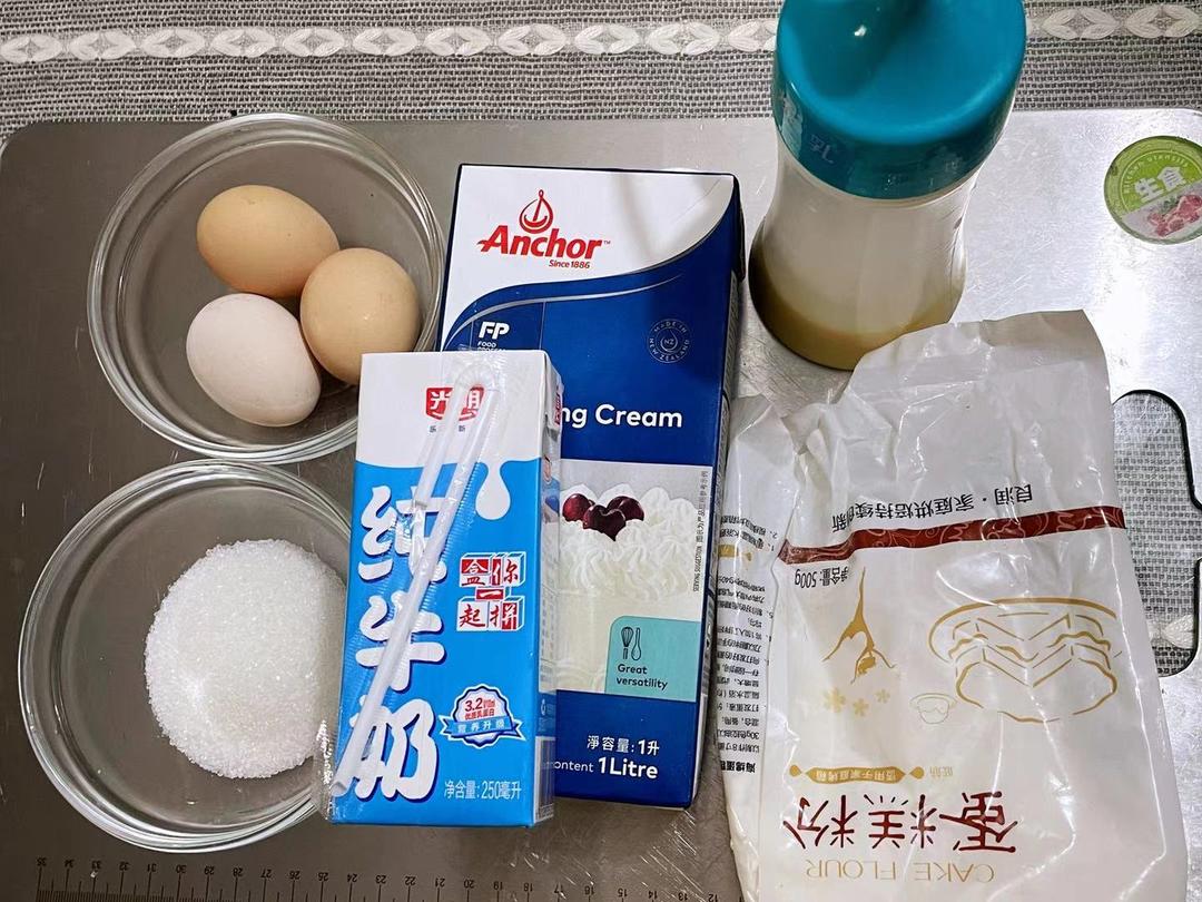 纯奶手撕吐司的做法 步骤1