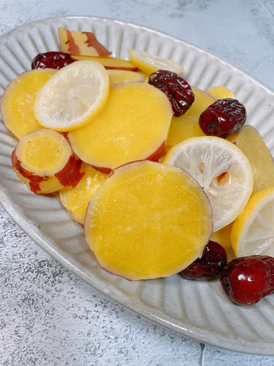 减肥主食：柠檬红薯的做法