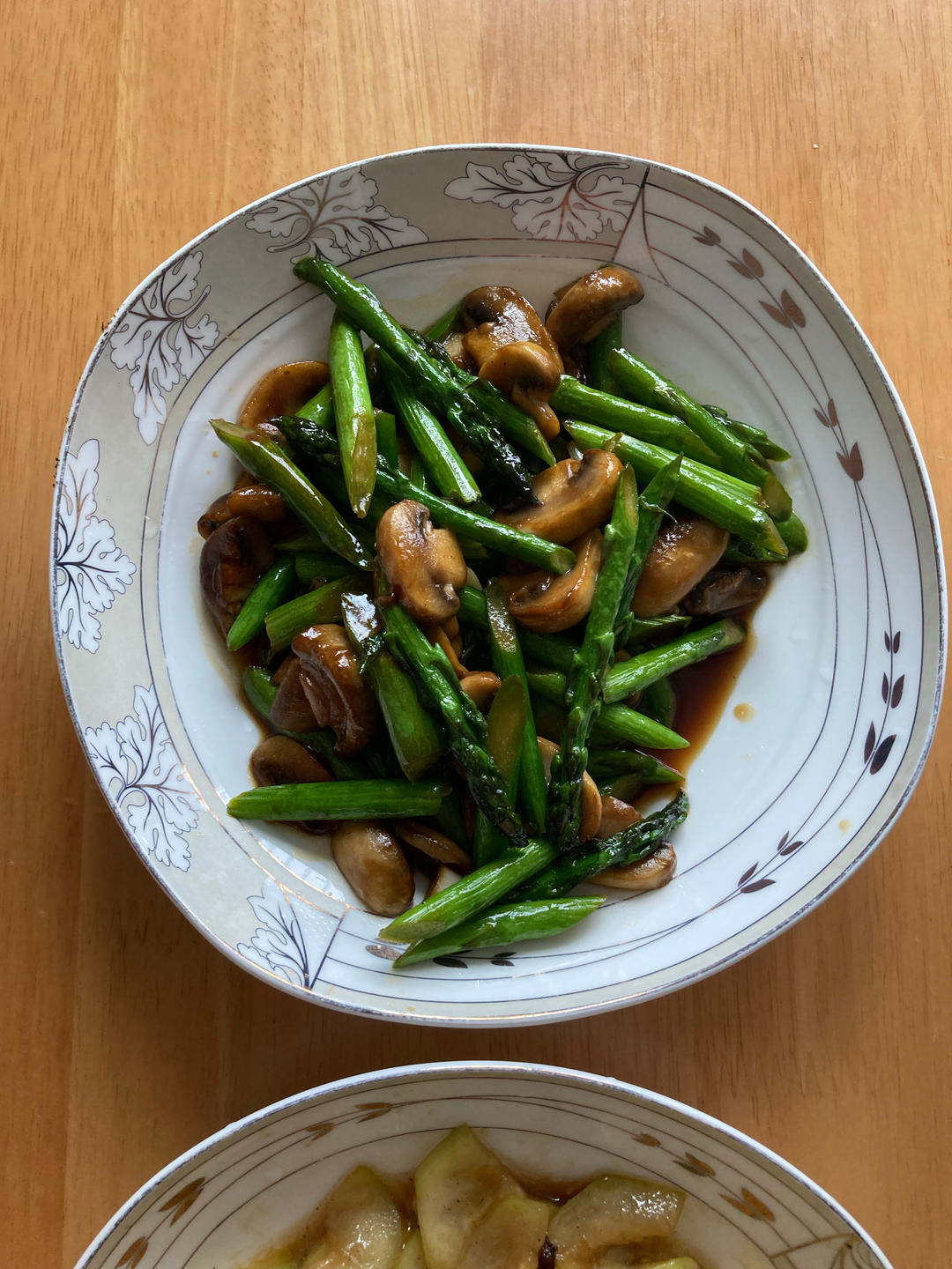 港式芦笋蘑菇