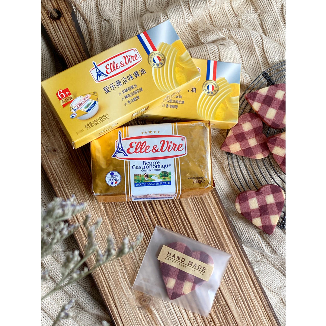 少女心💝格子曲奇饼干|情人节、春节首选伴手礼