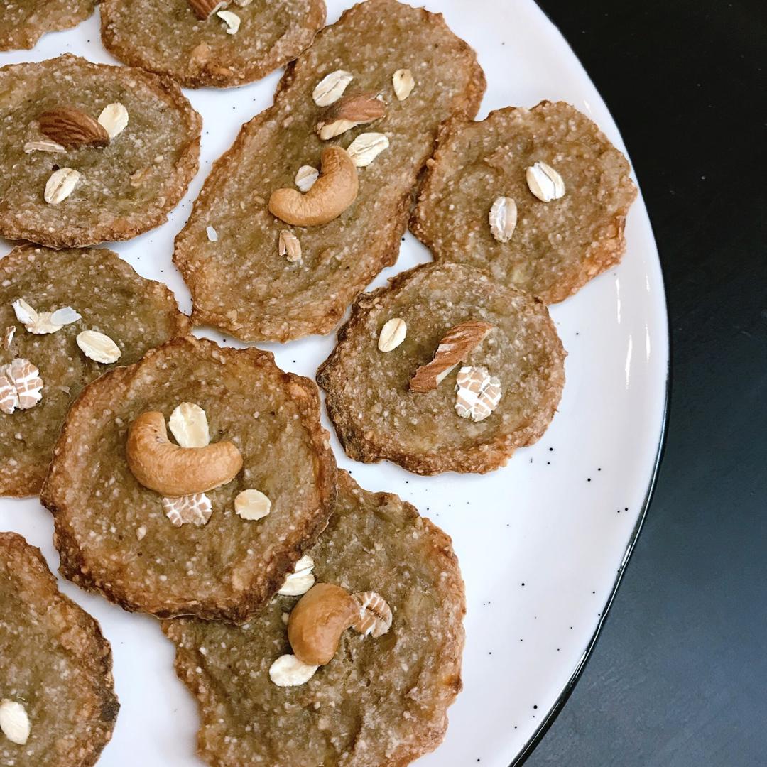 香蕉燕麦曲奇（无糖无粉无油无添加）