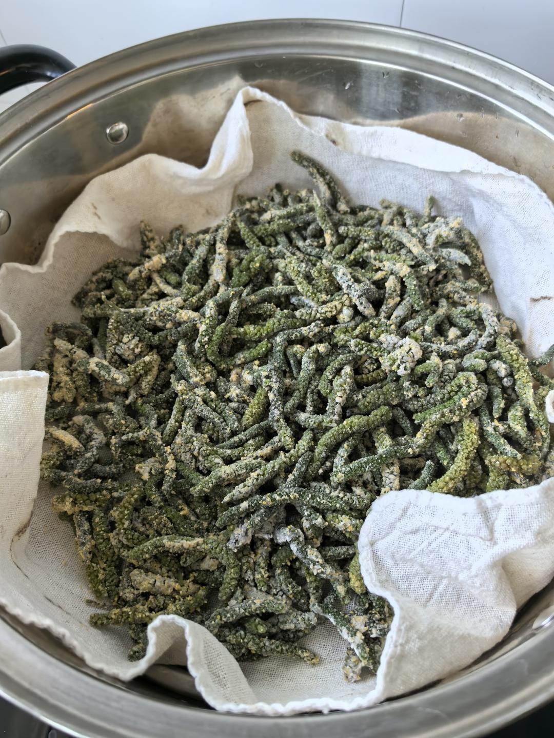 炝锅河南蒸菜&蒸构树穗&楮不揪&构树芽&构棒锤&楮实子