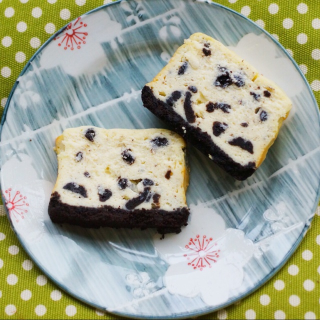 Oreo Cheesecake Bars 奥利奥芝士条