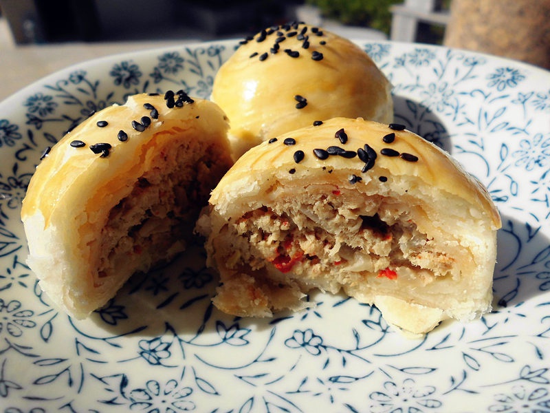 榨菜鲜肉月饼