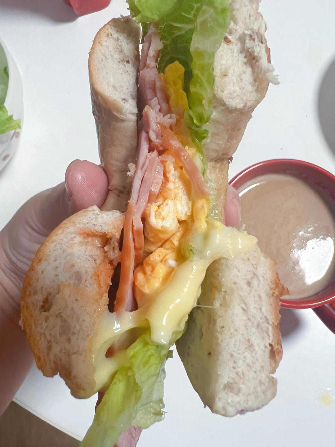 纯奶手撕吐司的做法 步骤1