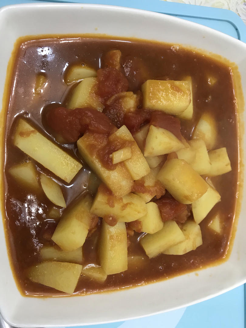 西红柿炒土豆