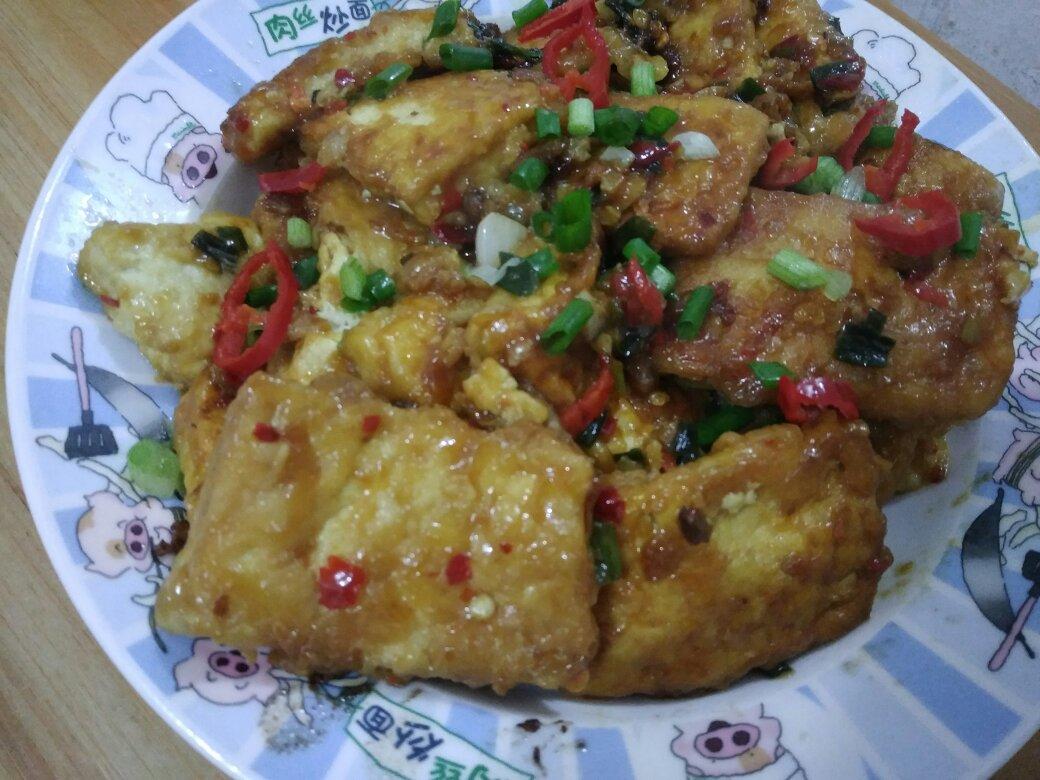 韩式煎豆腐 Side Dish Tofu