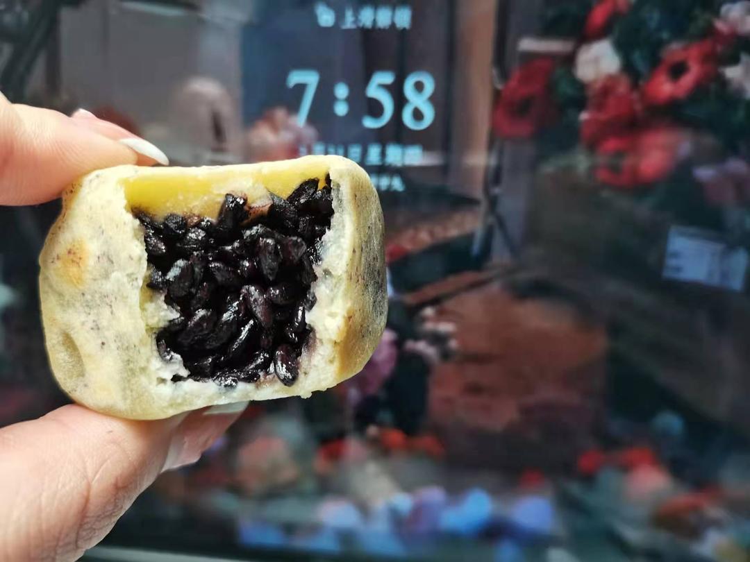 宿舍美食：紫米&紫薯仙豆糕（无黄油炼乳有手就行版）的做法