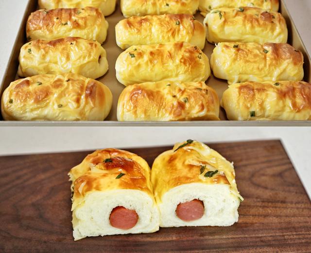 芝士香肠面包的做法