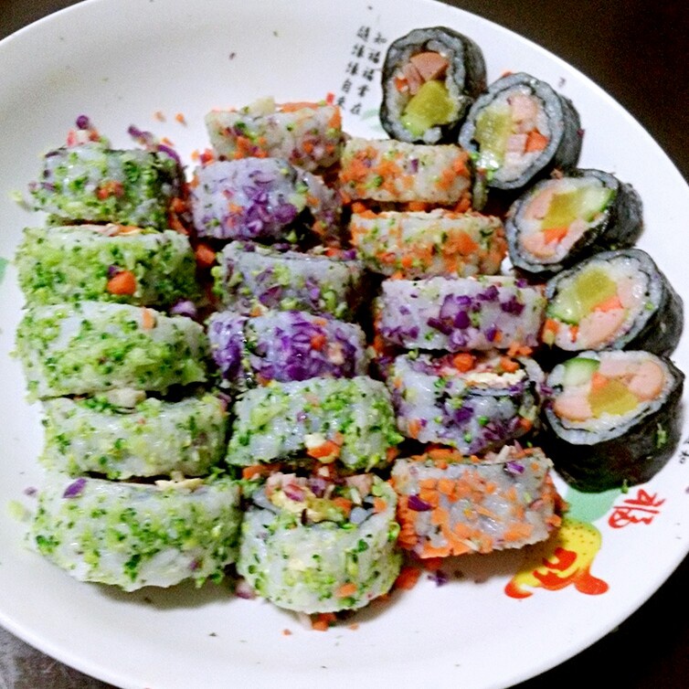 简单寿司/鸡蛋寿司/反转寿司/花样寿司/紫菜包饭