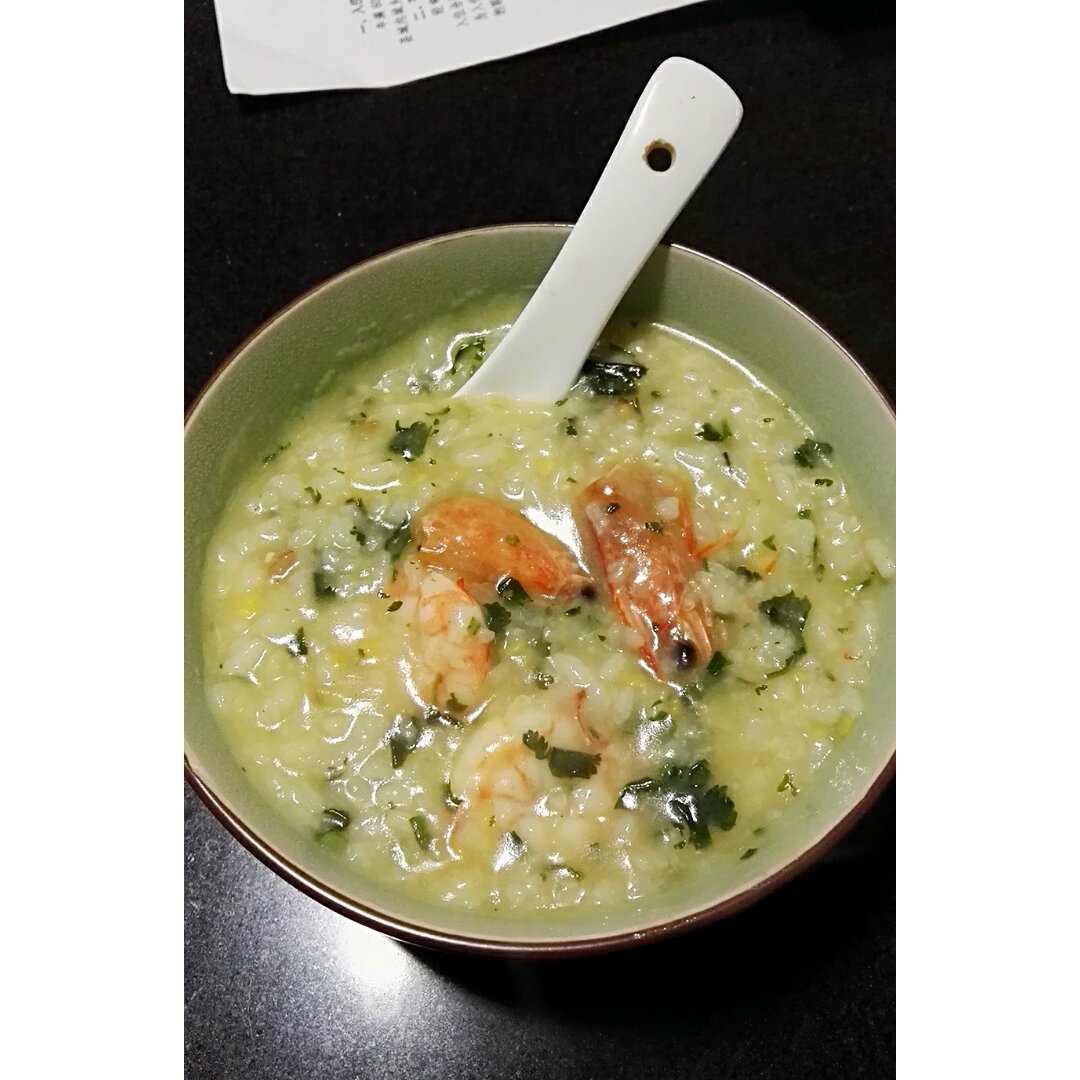 秘制鲜虾粥